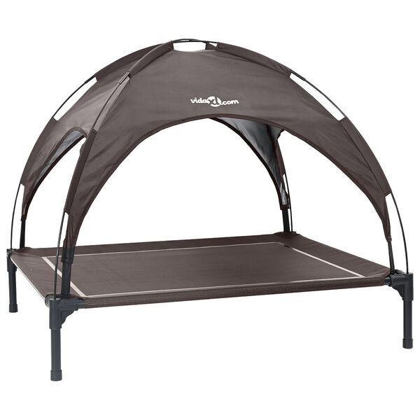 Cama para perro Manual Marrón 90 x 81 x 805 cm Acero Marrón  90 x 81 x 80,5 cm