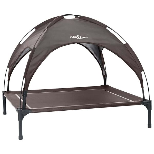 Cama para perro Manual Marrón 104 x 86 x 845 cm Acero Marrón  104 x 86 x 84,5 cm