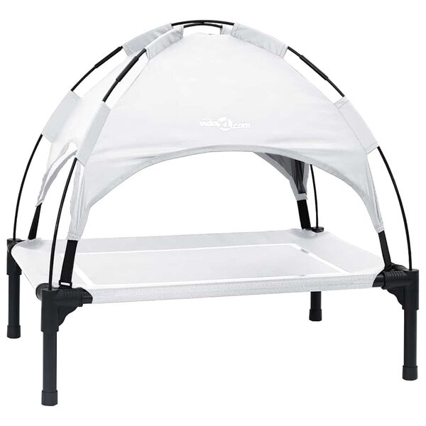 Cama para perro Manual Gris Plateado 71 x 64 x 71 cm Acero Gris plateado  71 x 64 x 71 cm