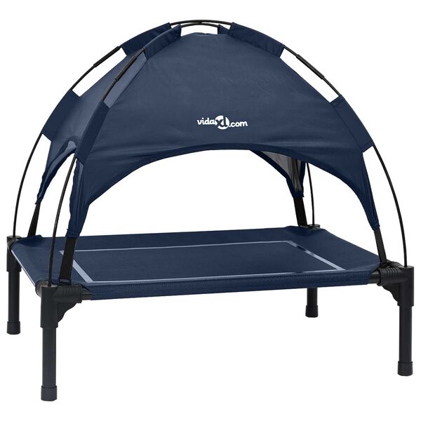 Cama para perro Manual Azul marino 71 x 64 x 71 cm Acero Azul marino  71 x 64 x 71 cm