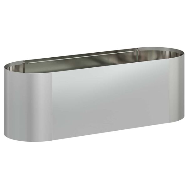 Cama de Jardín Elevada Acero Galvanizado 120 x 40 x 40 cm Acero galvanizado  120 cm