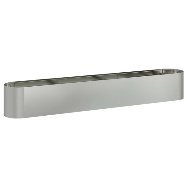 Cama de Jardín Elevada Acero Galvanizado 280 x 40 x 40 cm Acero galvanizado  280 cm