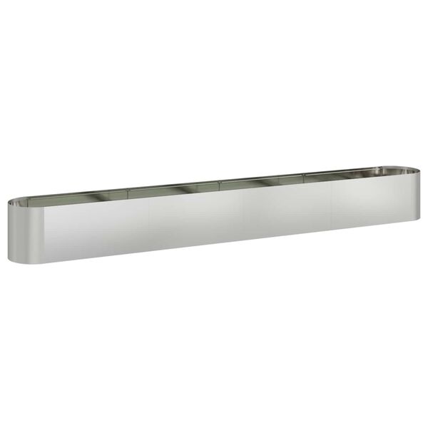 Cama de Jardín Elevada Acero Galvanizado 360 x 40 x 40 cm Acero galvanizado  360 cm