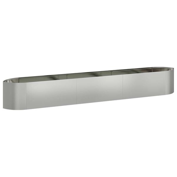 Cama de Jardín Elevada Acero Galvanizado 300 x 40 x 40 cm Acero Acero galvanizado  300 cm