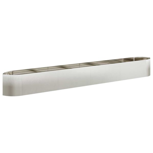 Cama de Jardín Elevada Acero inoxidable 380 x 40 x 40 cm Acero Acero inoxidable  380 cm
