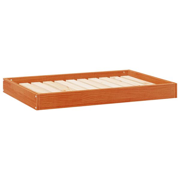 Cama para perro Marrón cera 92 x 64 x 9 cm Marrón cera  91,5 x 64 x 9 cm