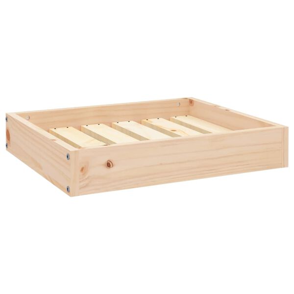 Cama para perros madera maciza de pino 515x44x9 cm Natural  51,5 x 44 x 9 cm