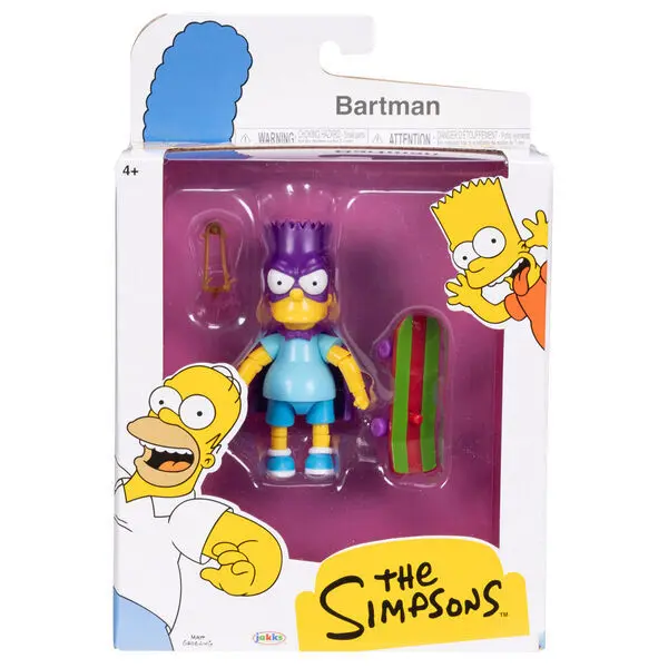 Jakks Pacific Figurita de coleccionista The Simpsons Bartman MULTICOLOR