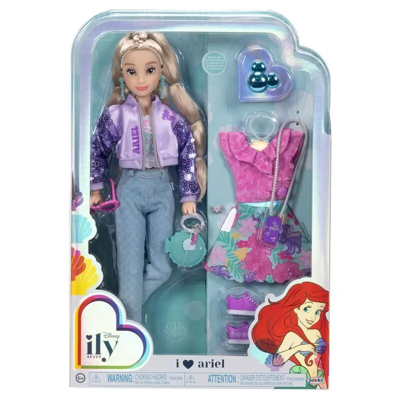 Jakks Pacific Muñeca maniquí Disney The Little Mermaid BLUE