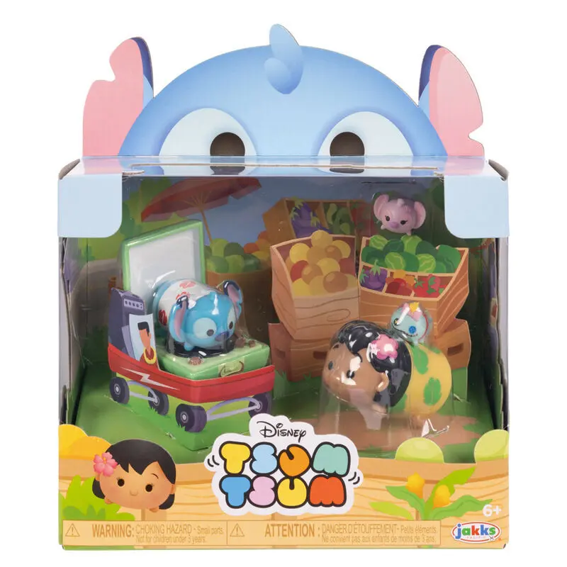 Jakks Pacific Figurita Disney Stitch Tsum Tsum Story Moment MULTICOLOR