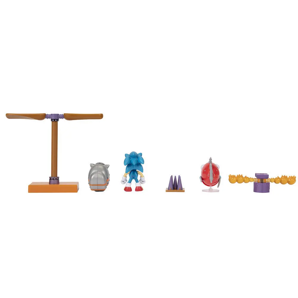 Jakks Pacific Figurita Sonic The Hedgehog diorama MULTICOLOR