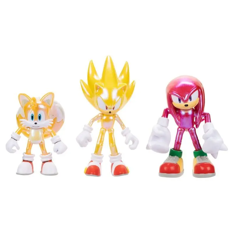 Jakks Pacific Figurita Sonic the Hedgehog Ultimate Team Up (x3) MULTICOLOR