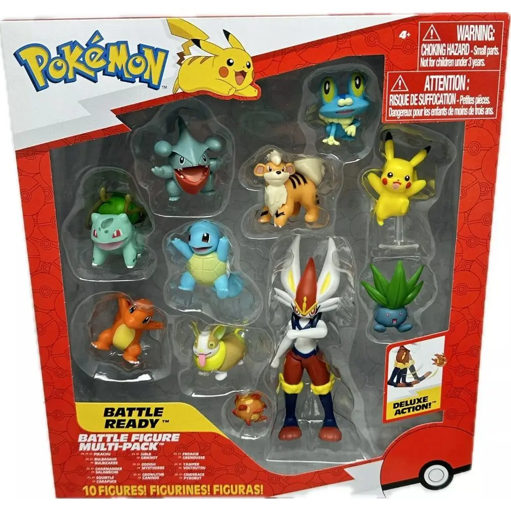 Jazwares Figurita Pokemon MULTICOLOR