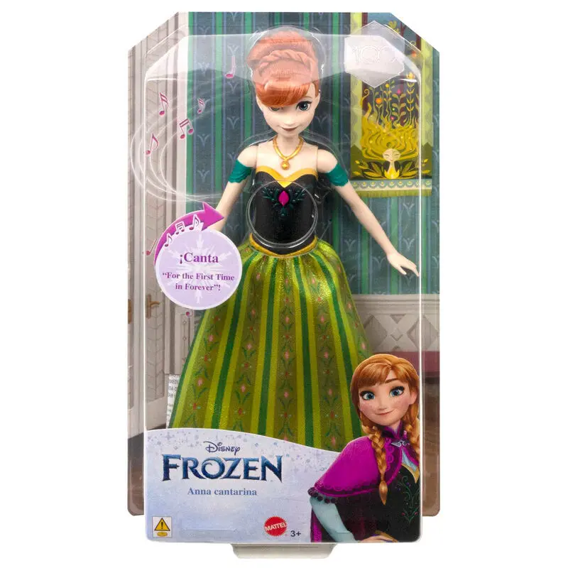 Mattel Muñeca infantil Disney Frozen Anna MULTICOLOR