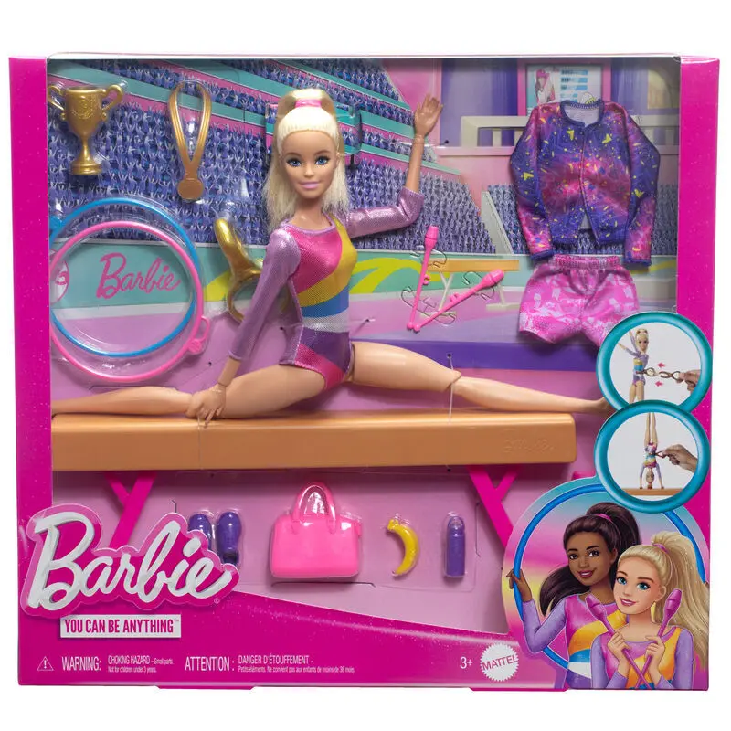 Mattel Set de juego de gimnasia con muñeca MULTICOLOR