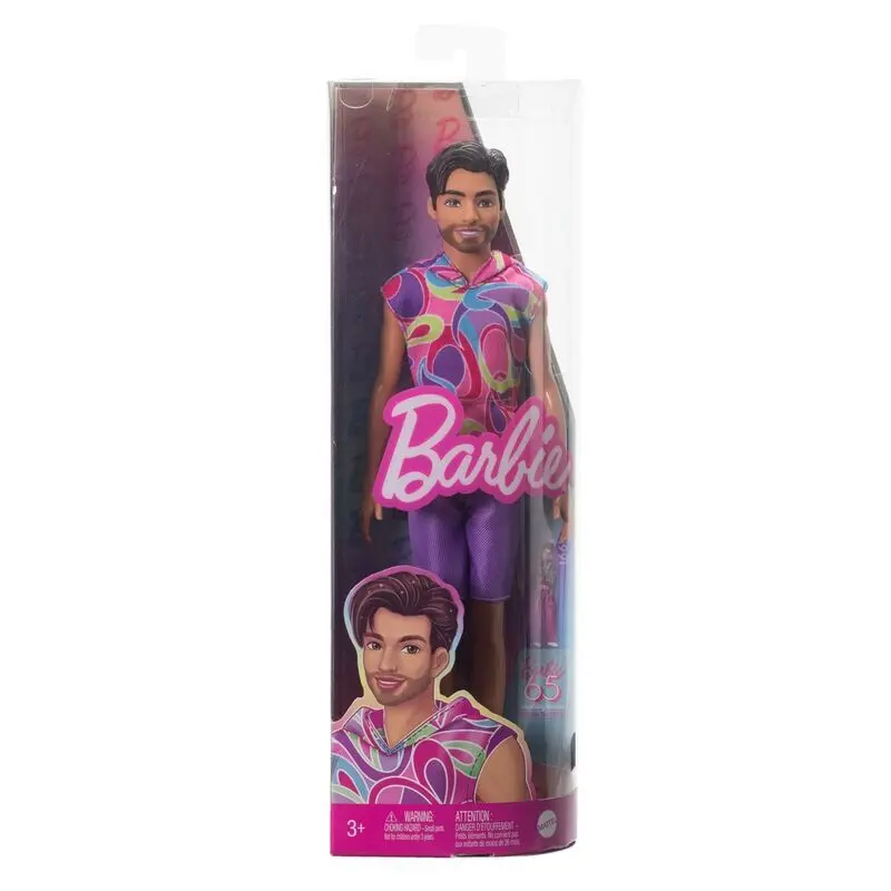 Mattel Muñeco Ken muñeca pelo total MULTICOLOR