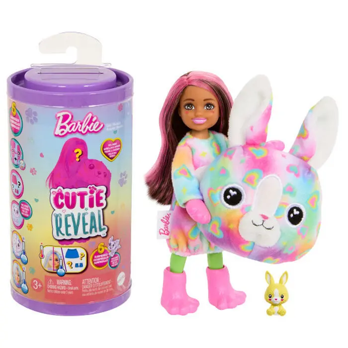 Mattel Muñeca cutie reveal sueños marinos de colores MULTICOLOR