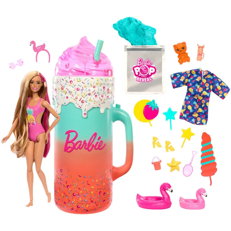 Mattel Muñeca pop! Revela la serie de frutas muñeca batido tropical MULTICOLOR