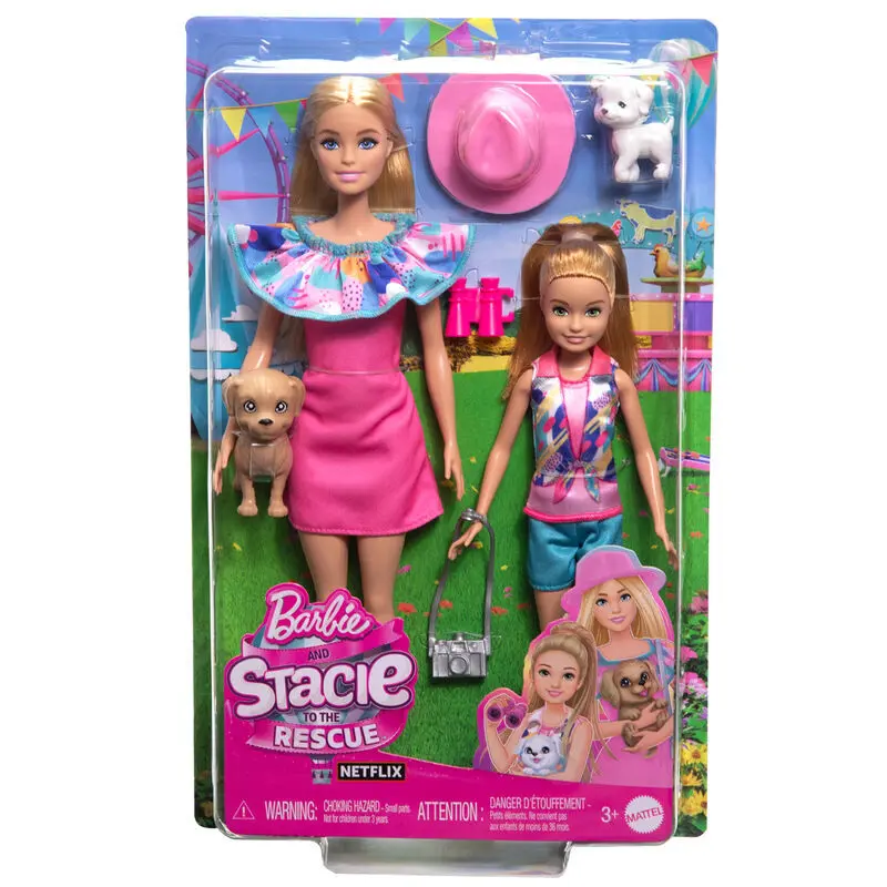 Mattel Pobreta Stacie al rescate pack 2 muñecas MULTICOLOR