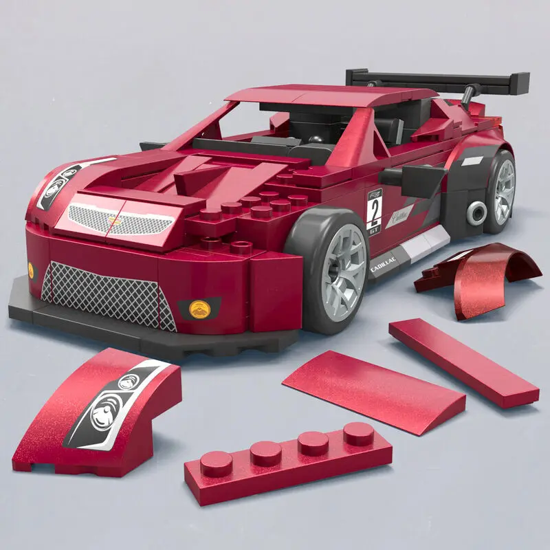 Mattel Juegos de coches Hot Wheels Cadillac Ats-vr Mega Construx MULTICOLOR