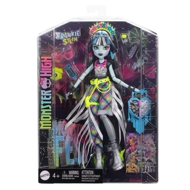 Mattel Muñeca Monster High Monster Party Frankie Stein MULTICOLOR