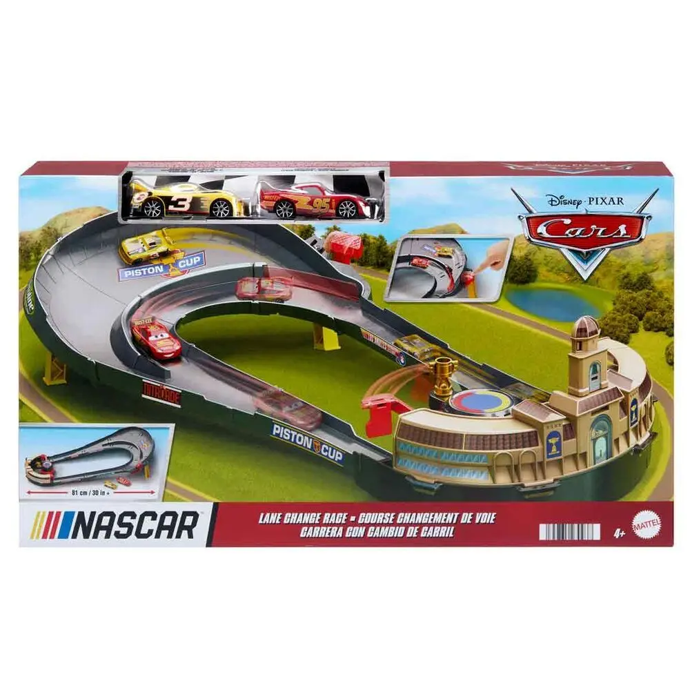 Mattel Juegos de coches Disney Pixar Cars Nascar MULTICOLOR