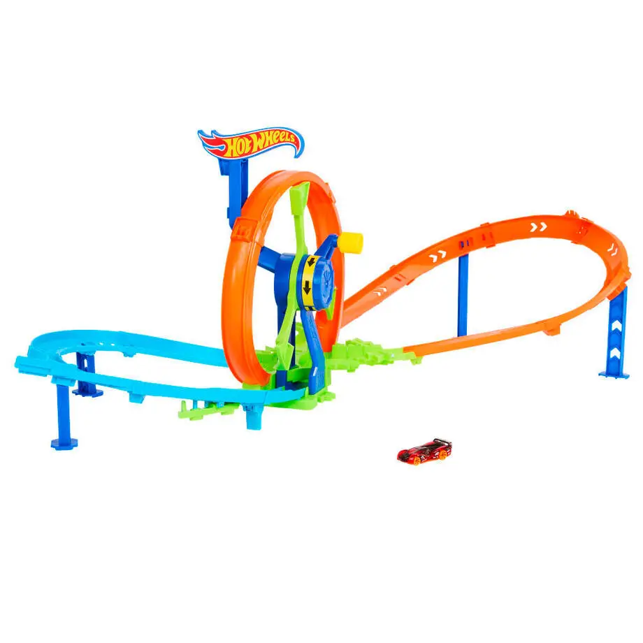 Mattel Juegos de coches Hot Wheels Stunt Tracks Rapid Launch MULTICOLOR