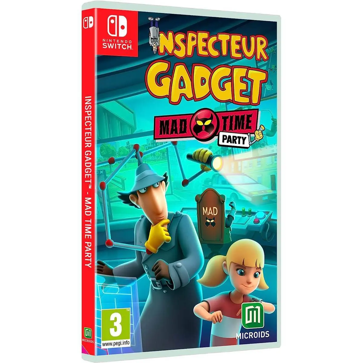Microids Videojuegos Inspecteur Gadget - Mad Time Party MULTICOLOR