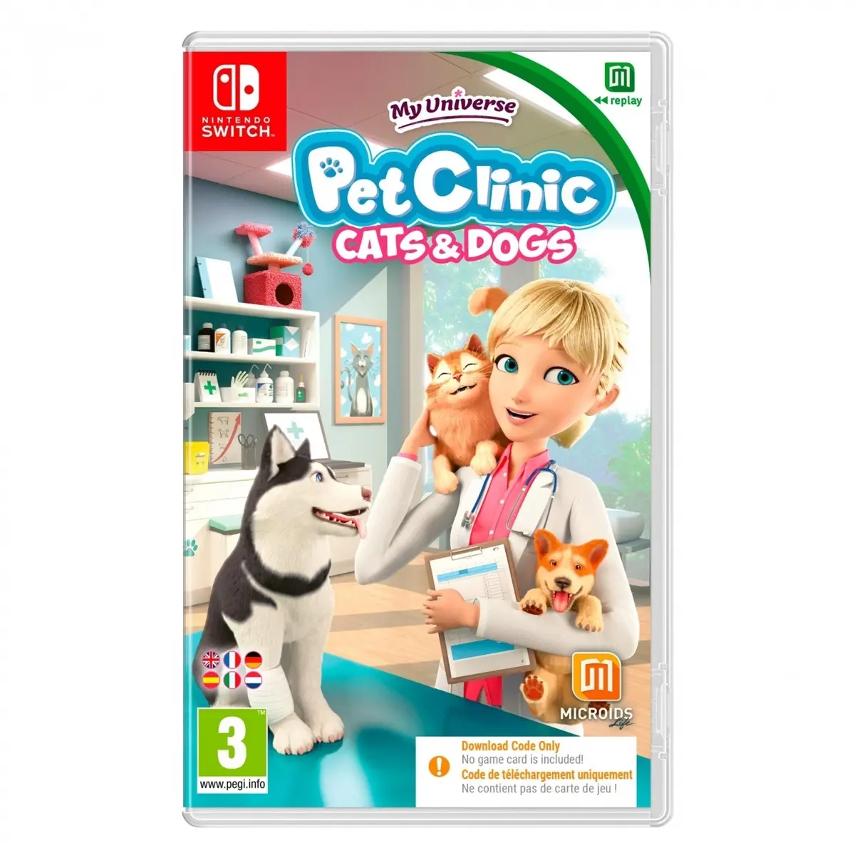 Microids Videojuegos My Universe Pet Clinic Cats And Dogs Replay - Switch MULTICOLOR