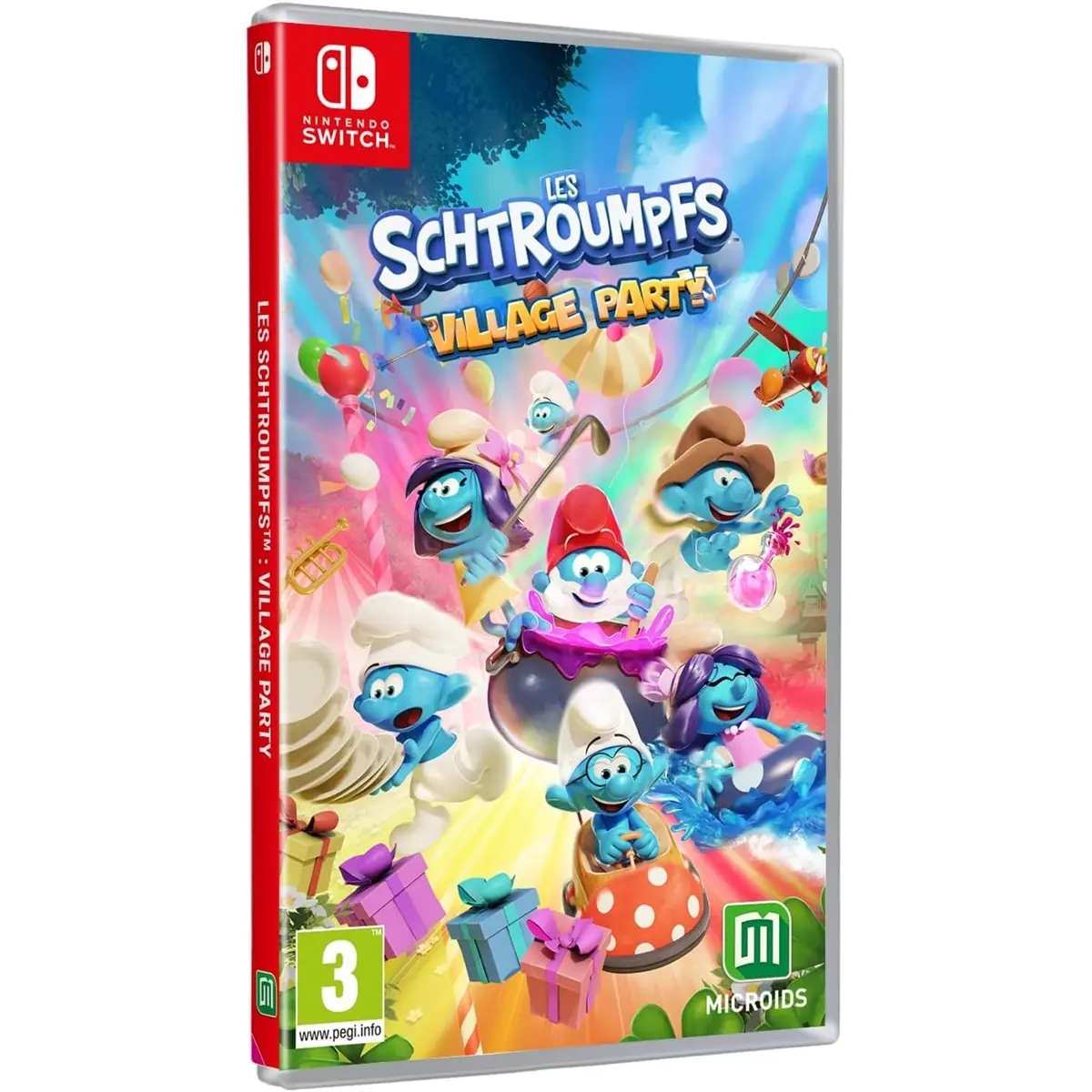 Microids Videojuegos Les Schtroumpfs Village Party - Switch MULTICOLOR