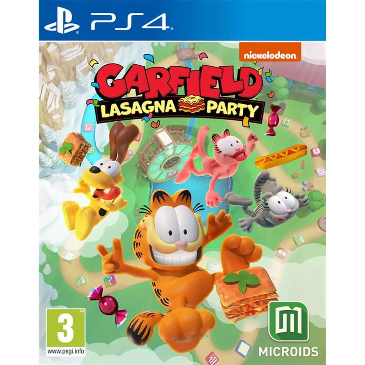Microids Videojuegos Garfield Lasagna Party - PS4 MULTICOLOR