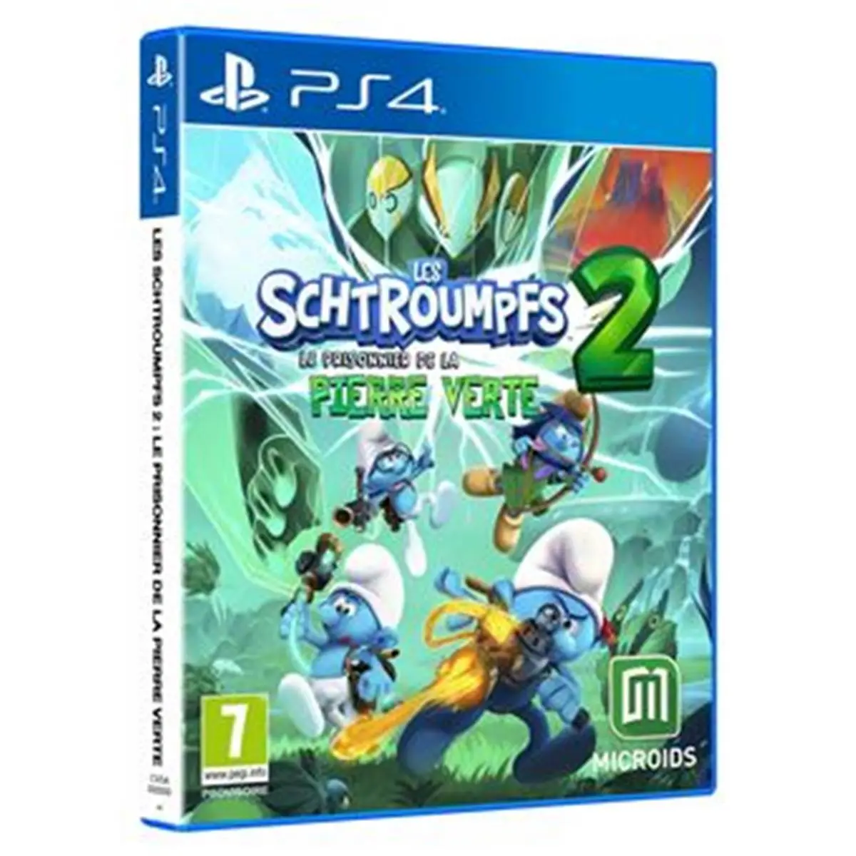 Microids Videojuegos Les Schtroumpfs 2 - Le Prisonnier De La Pierre Verte - PS4 MULTICOLOR