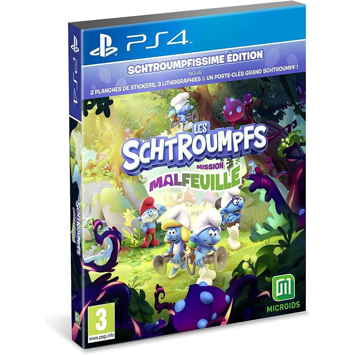 Microids Videojuegos Les Schtroumpfs Mission Malfeuille - PS4 MULTICOLOR