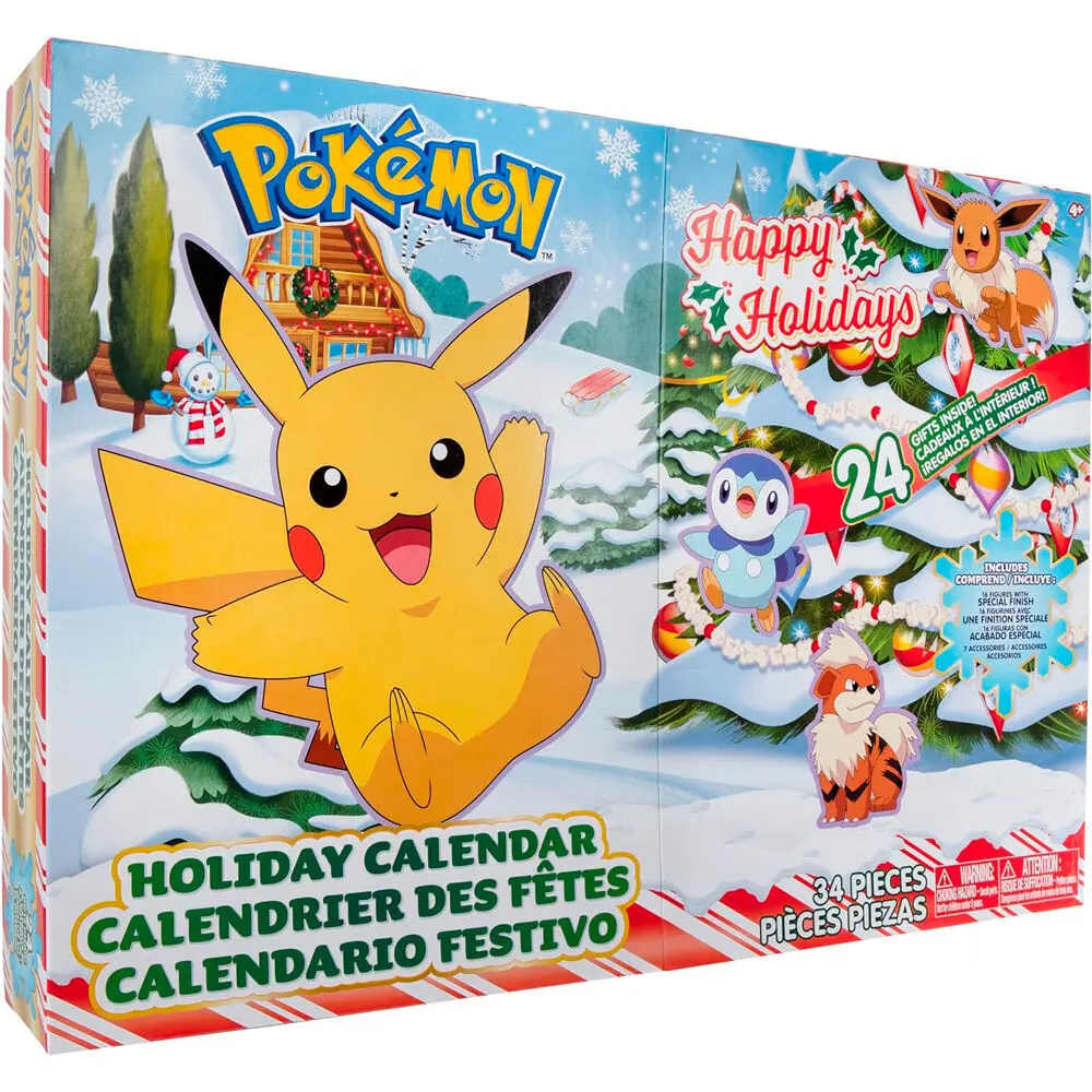 Nintendo Calendario Pokémon Advent MULTICOLOR