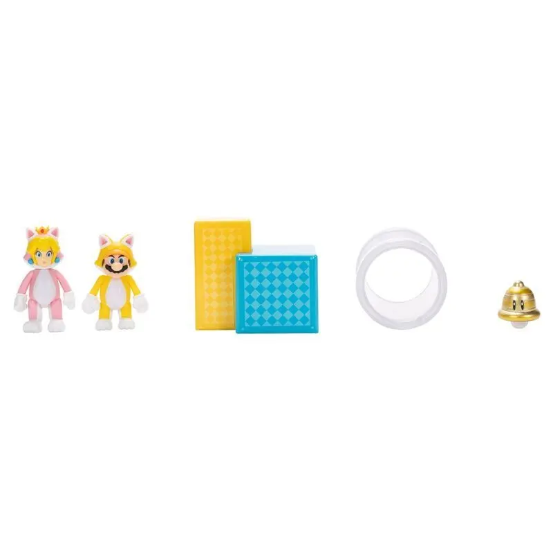 Safta Figurita de coleccionista Super Mario Bros World (x5) MULTICOLOR