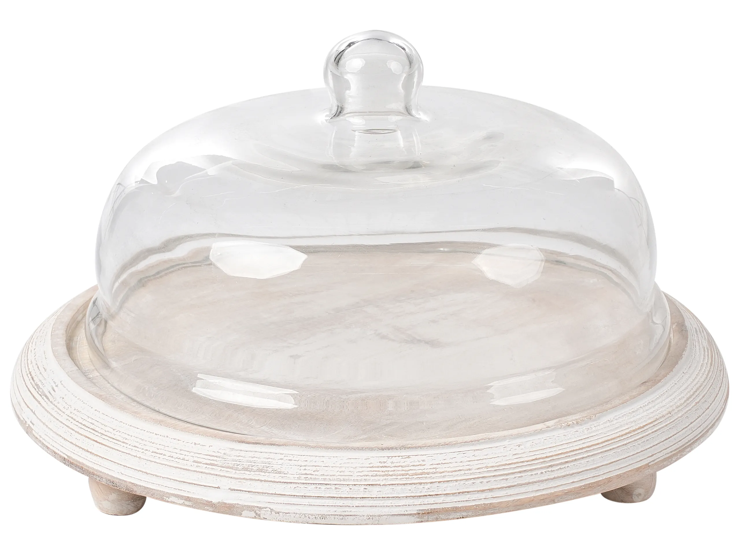 Cake Stand ZAGAZIG Mango Wood Light Brown