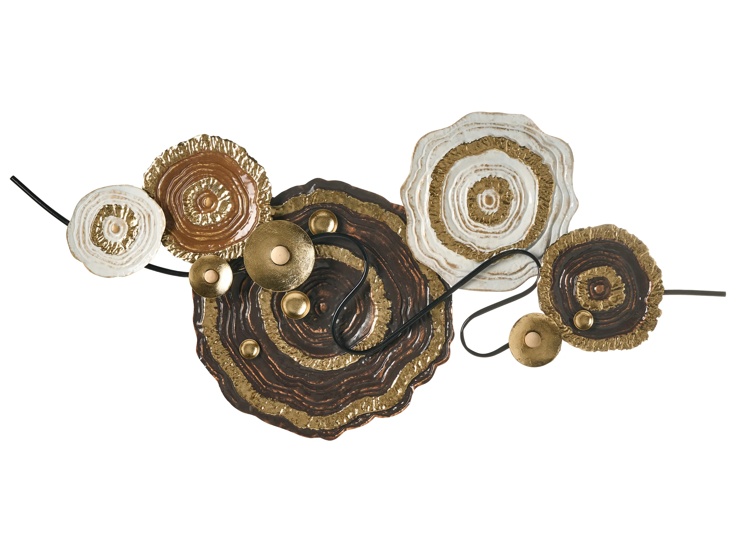 Decoración de pared IRIDIUM Metal 55 cm Multicolor
