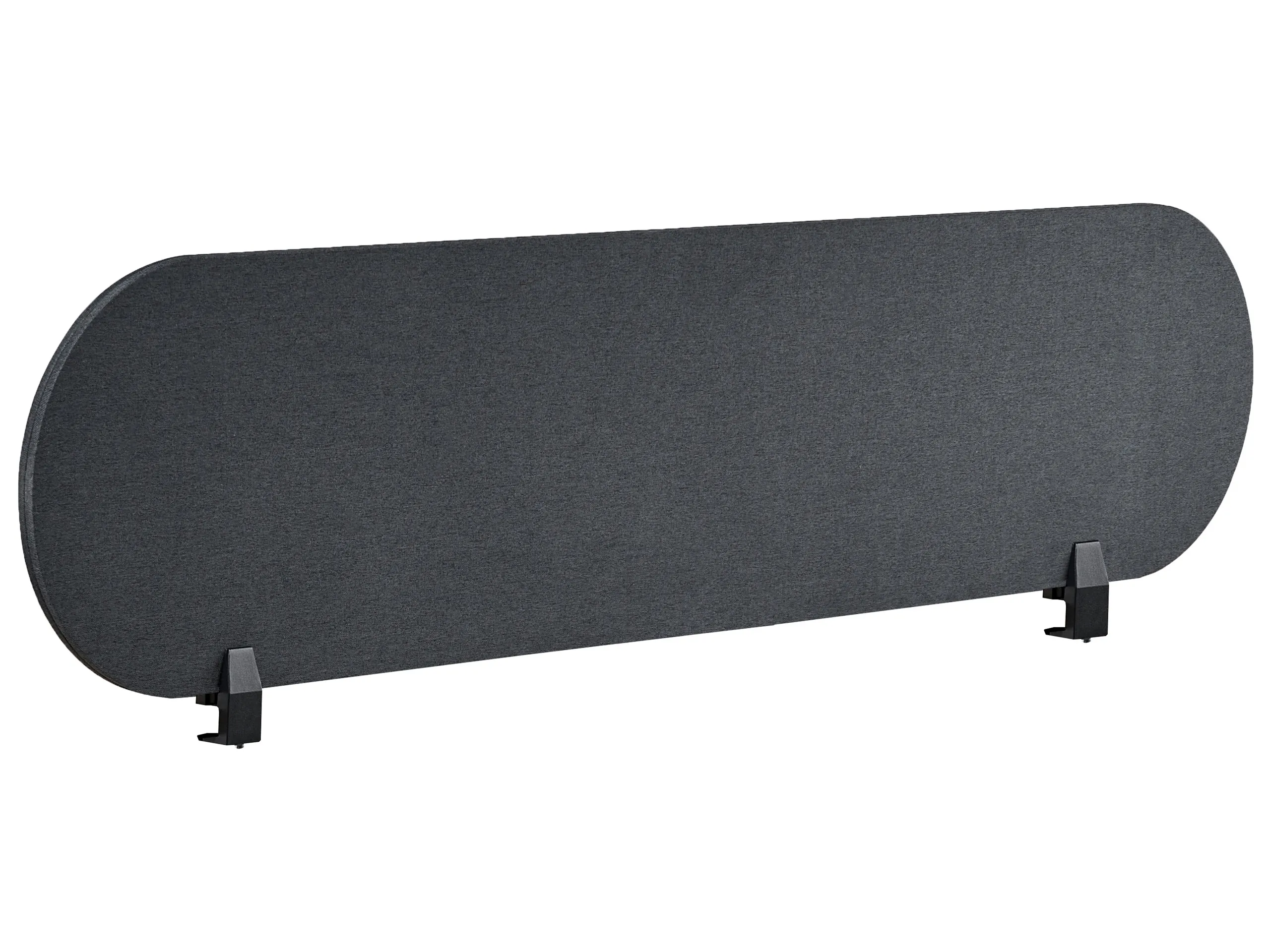 Desk Screen SPARKY 160 x 40 cm Dark Grey