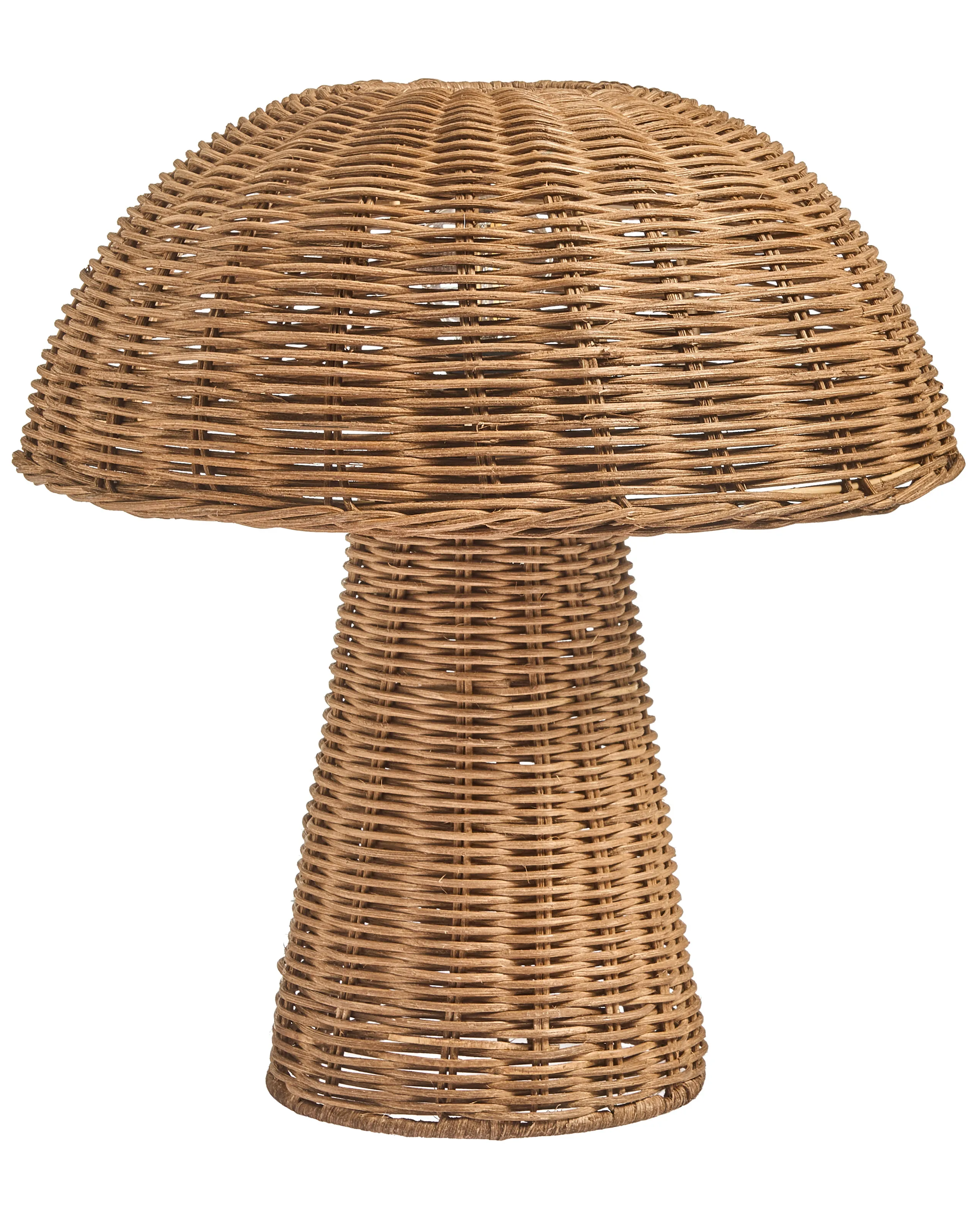 Lámpara de mesa Seta ALERO Ratán Natural