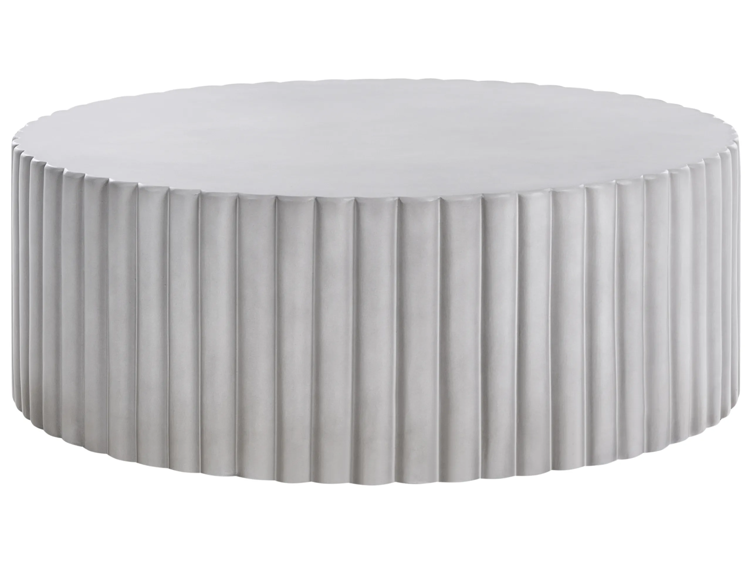 Mesa de centro POZZA 117 cm 117 cm Gris