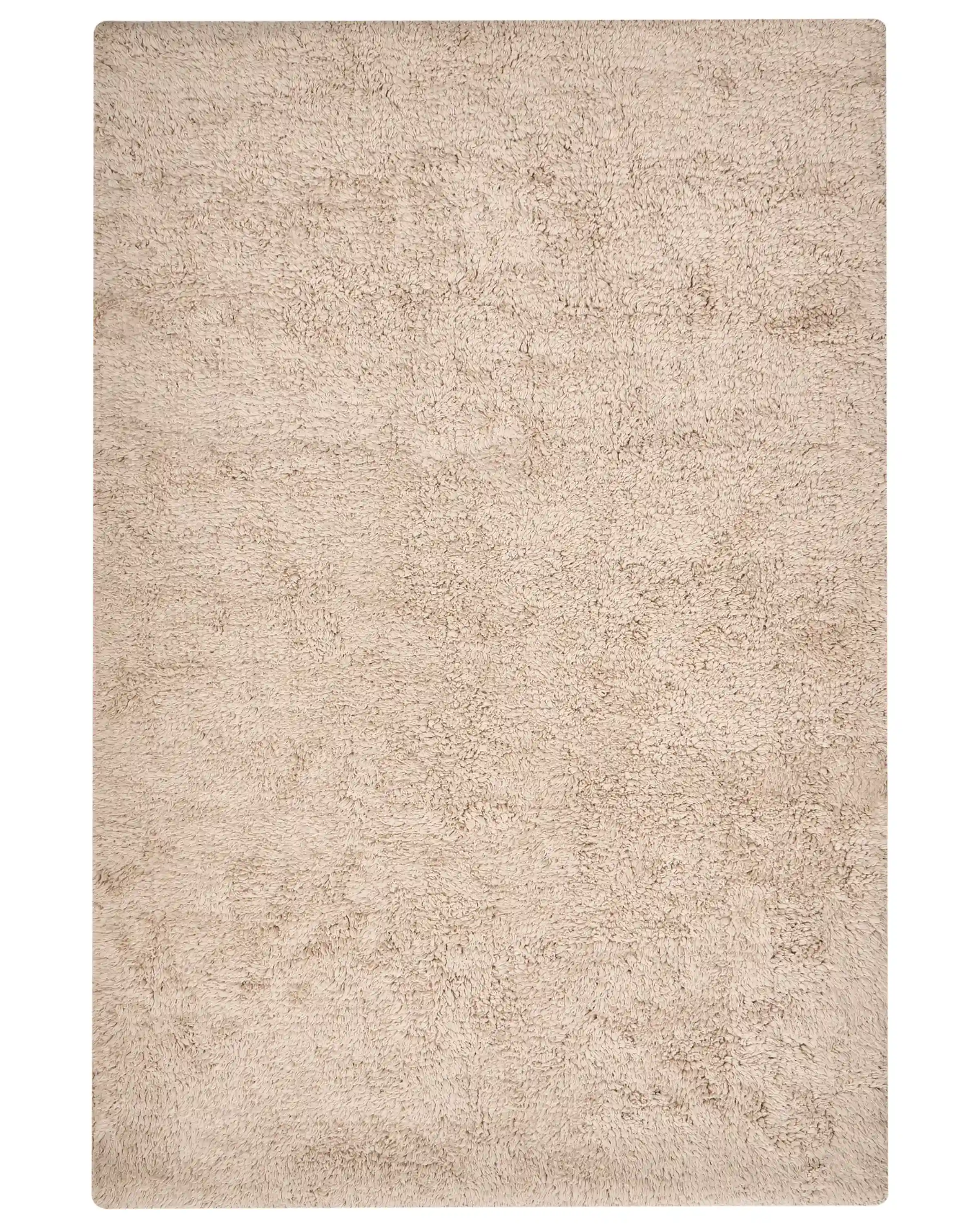 Bath Mat GOELA Light Brown 60 x 90 cm Cotton