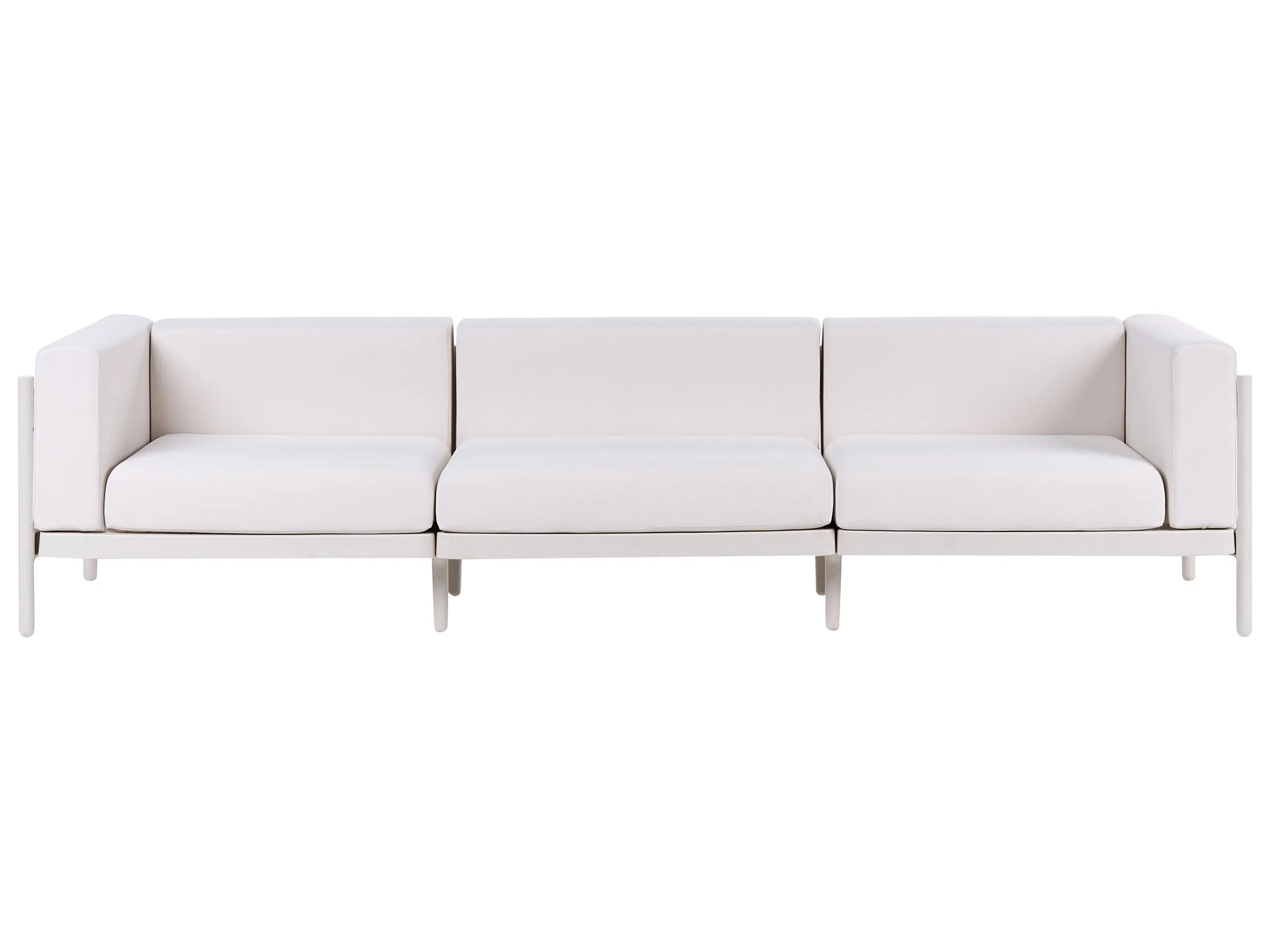 Garden Sofa 3 Seater FERRETTI Light Beige