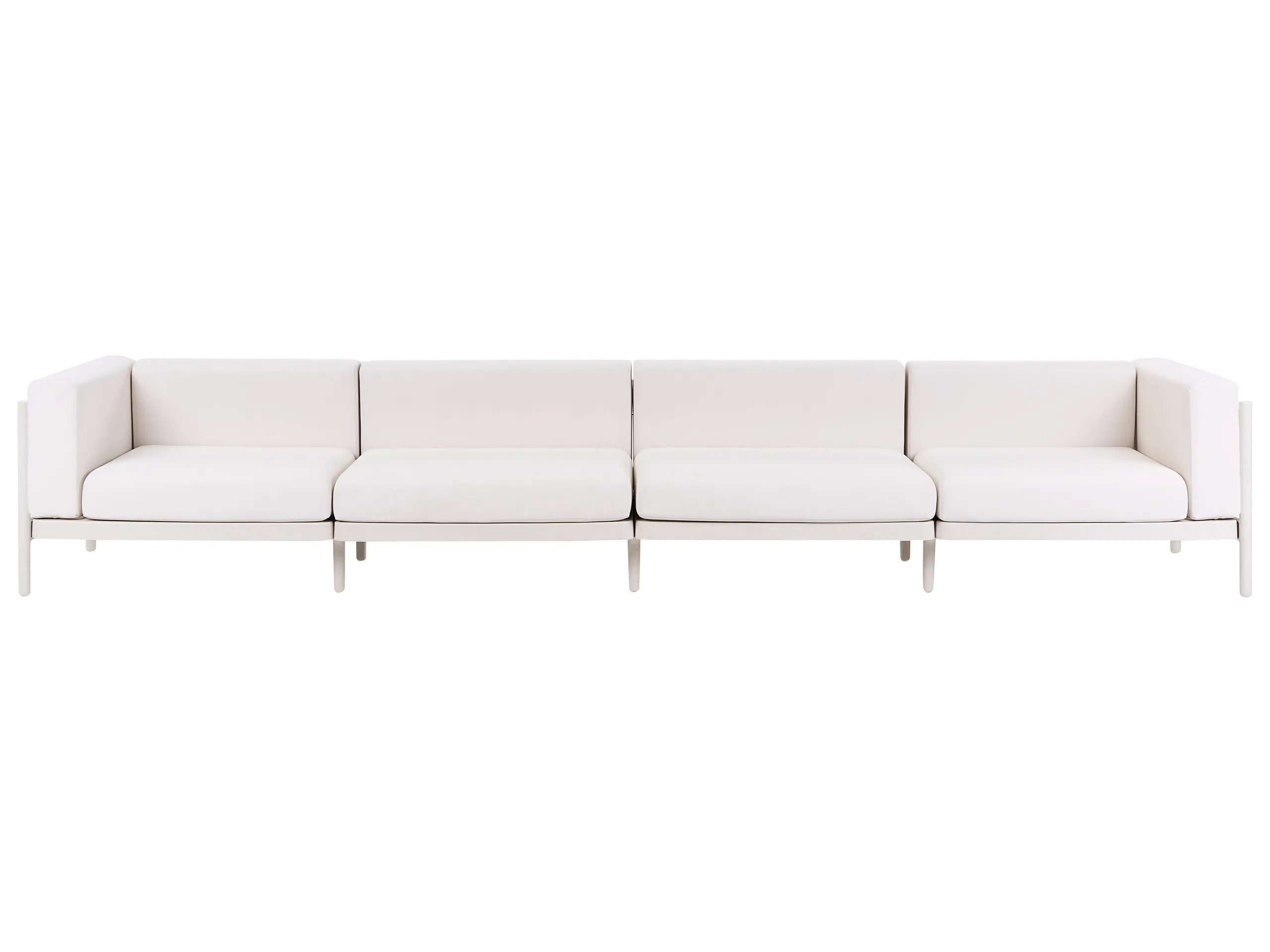 Garden Sofa 4 Seater FERRETTI Light Beige