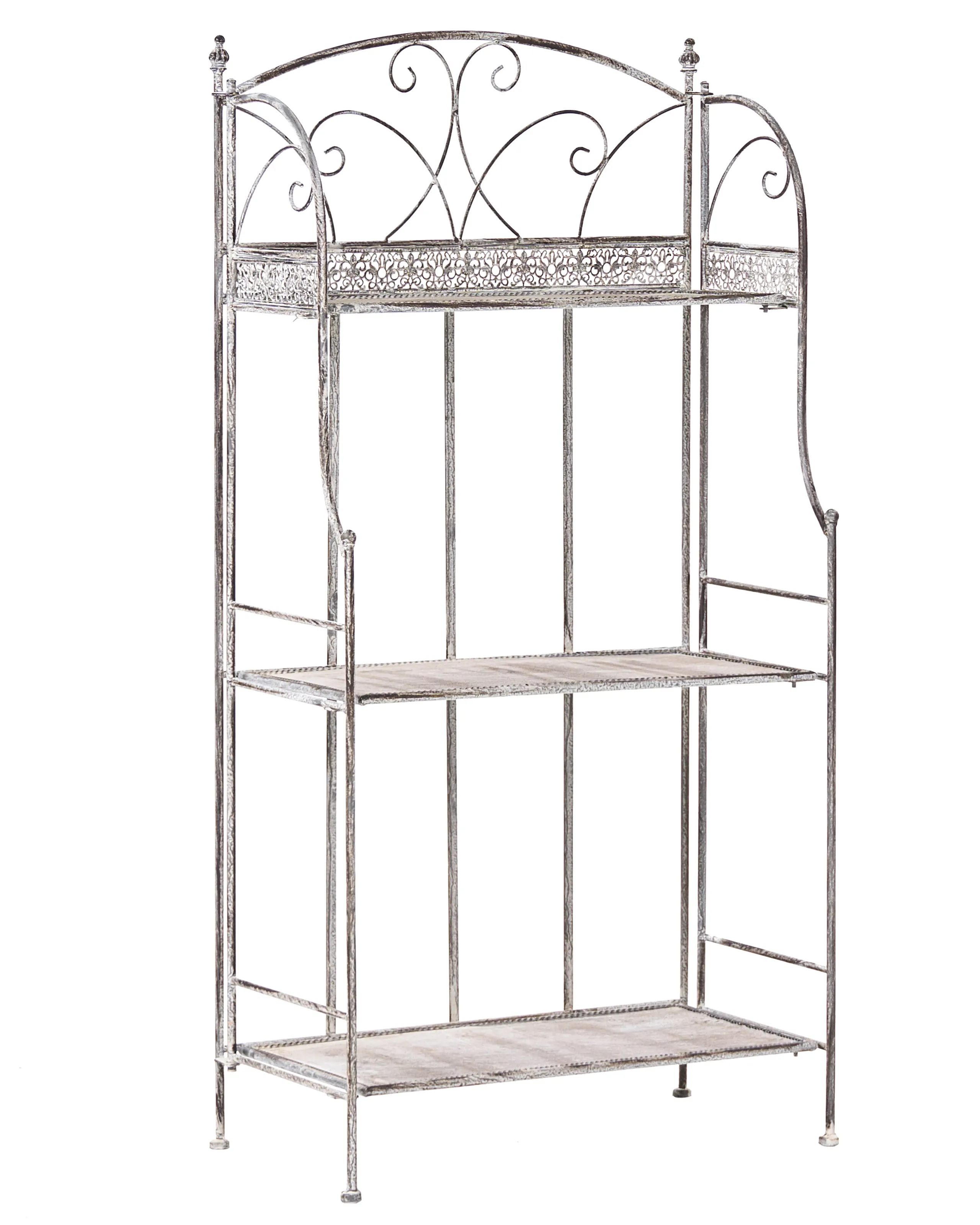 Estantería VILLADOSE Metal 117 cm 60 cm Gris