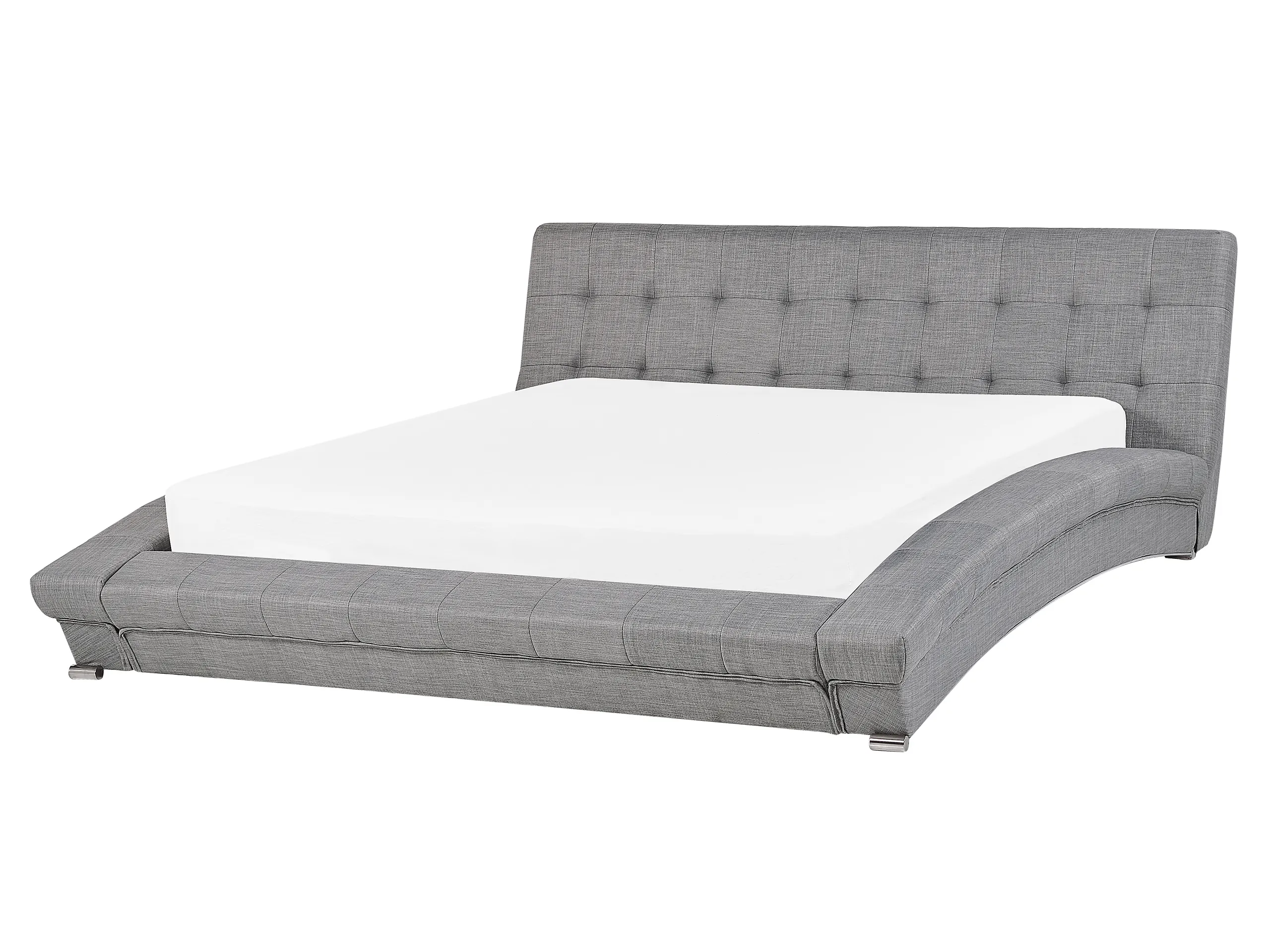 Bed Fabric LILLE 160 x 200 cm (EU King Size) Grey
