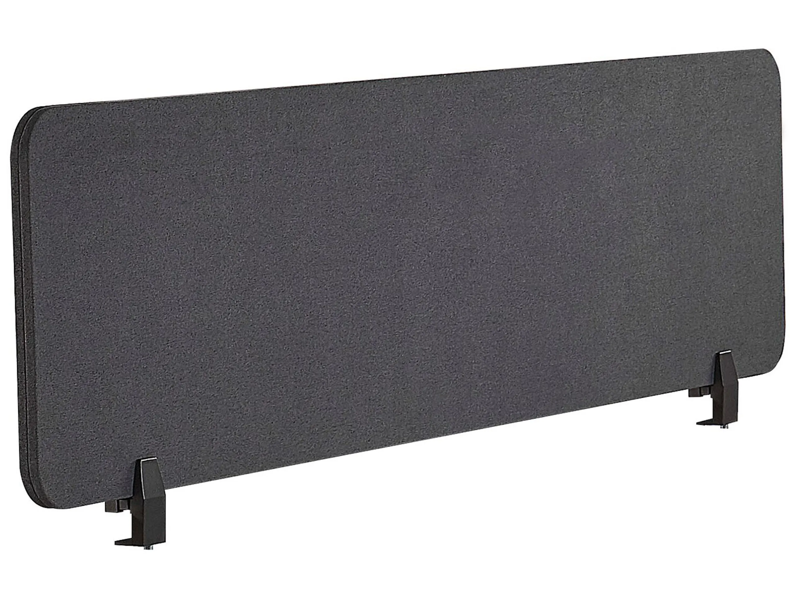 Desk Screen WALLY 120 x 40 cm Dark Grey