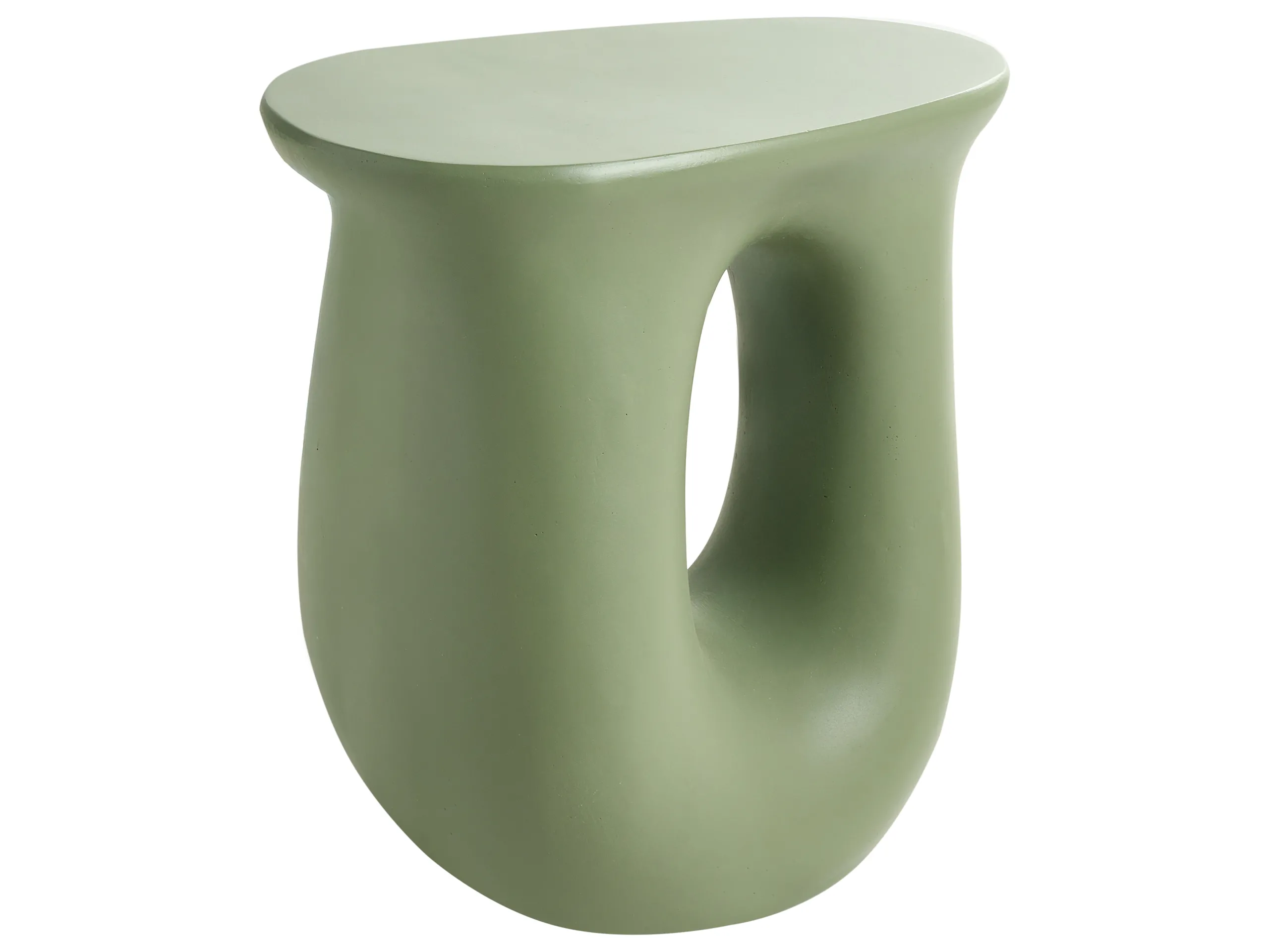 Mesa auxiliar IDRO 42 cm 28 cm Verde claro