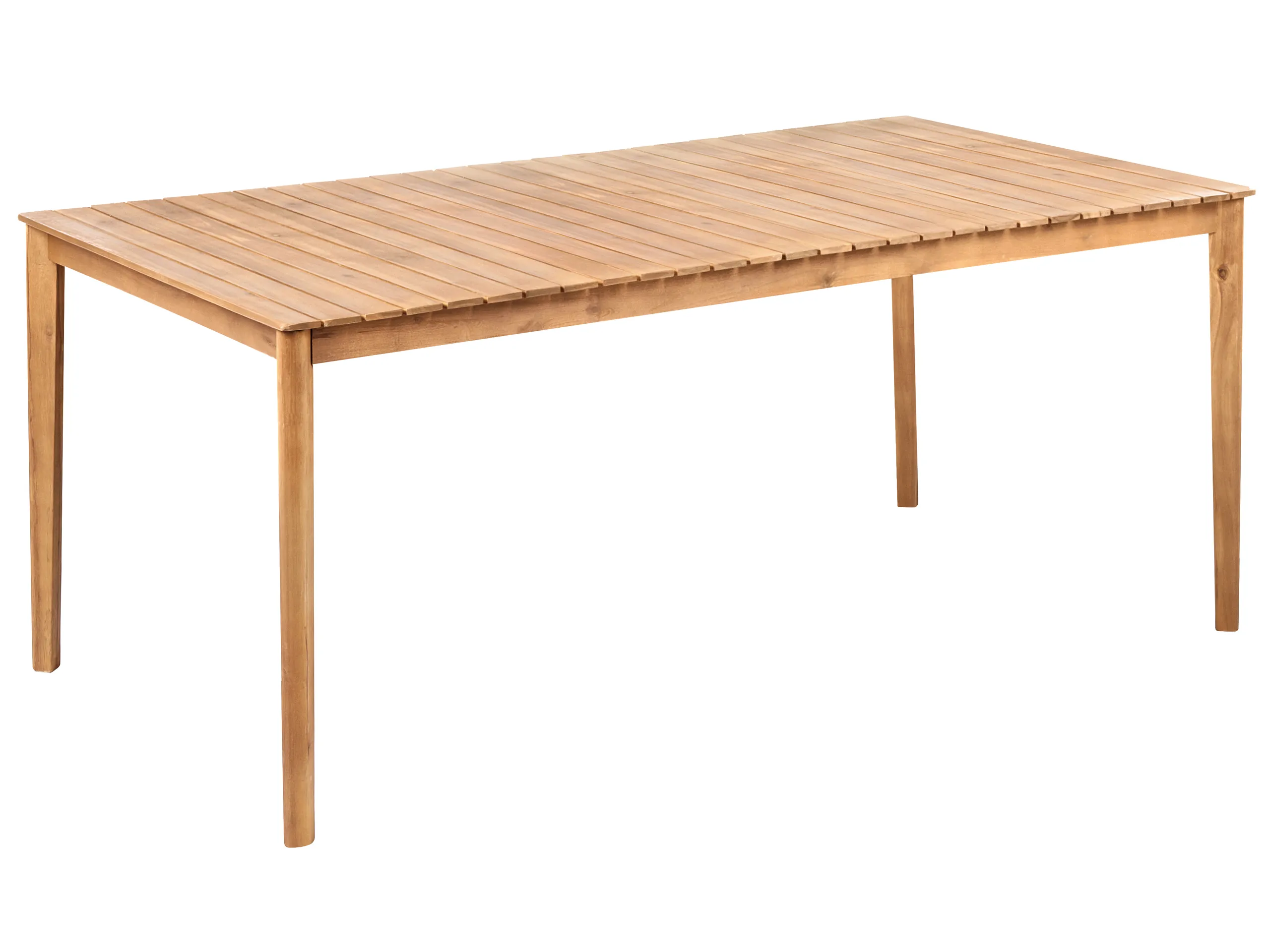 Mesa de jardín JACO 180 cm 100 cm Madera de acacia Marrón claro