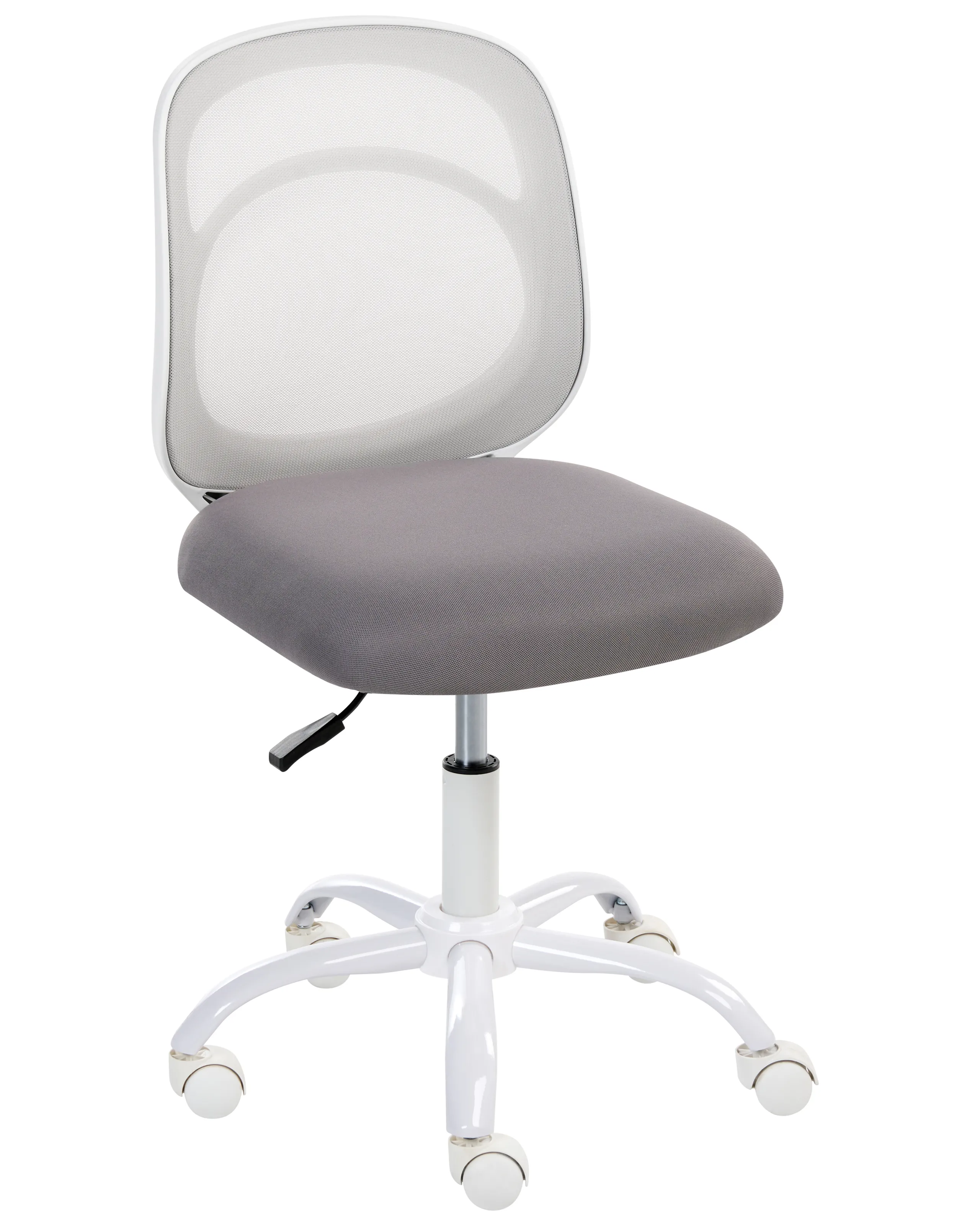 Desk Chair BLISSFUL Fabric Grey
