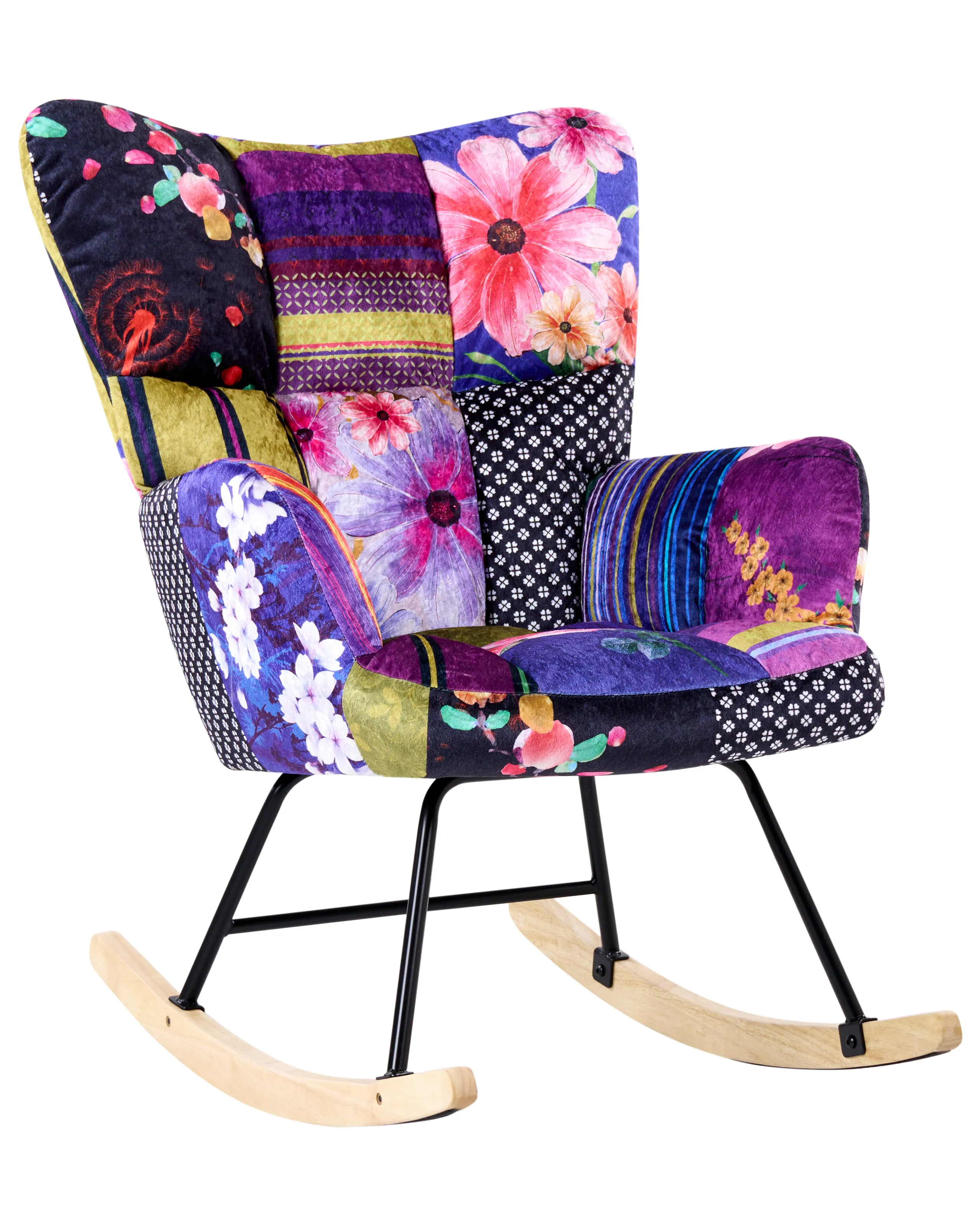 Mecedora OULU Terciopelo Multicolor